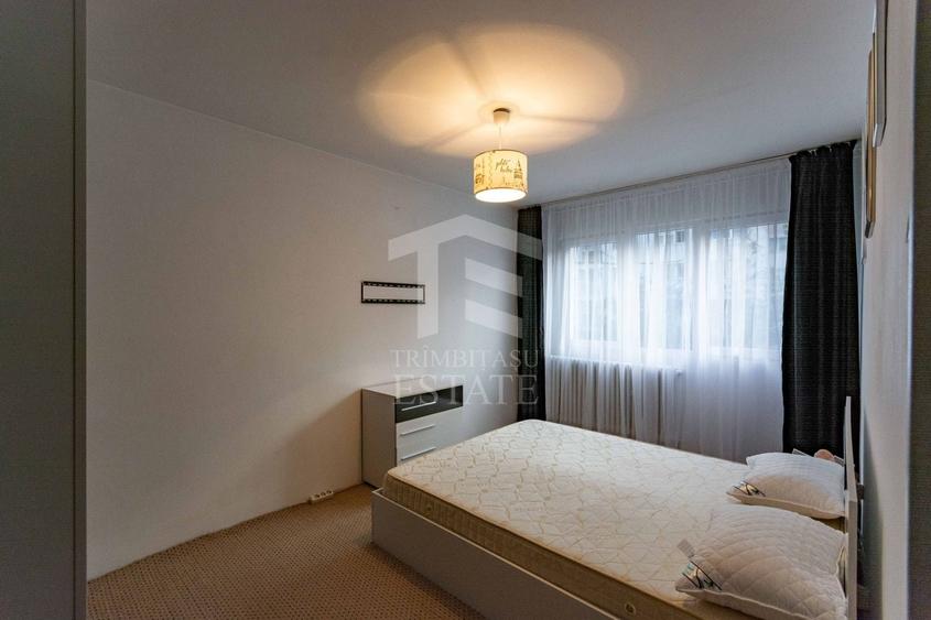 Apartament cu 3 camere decomandat, mobilat în Titan