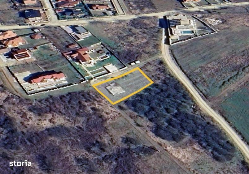 Teren de 849 mp, în Paleu