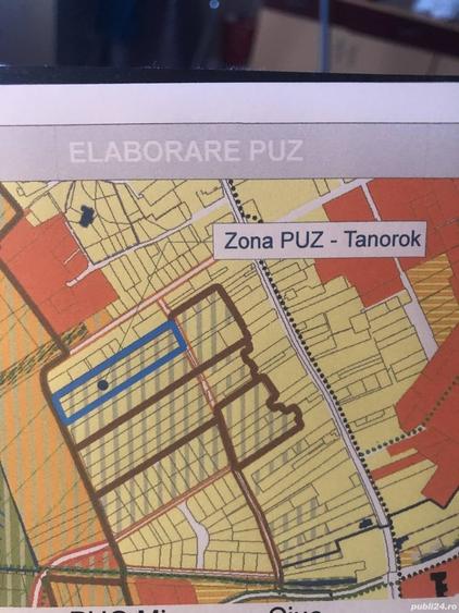 Teren de 720 mp, în Exterior Vest