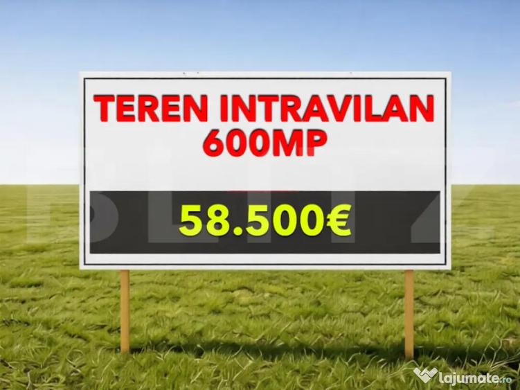 Teren intravilan 600mp utilitati Mosnita Noua - 1