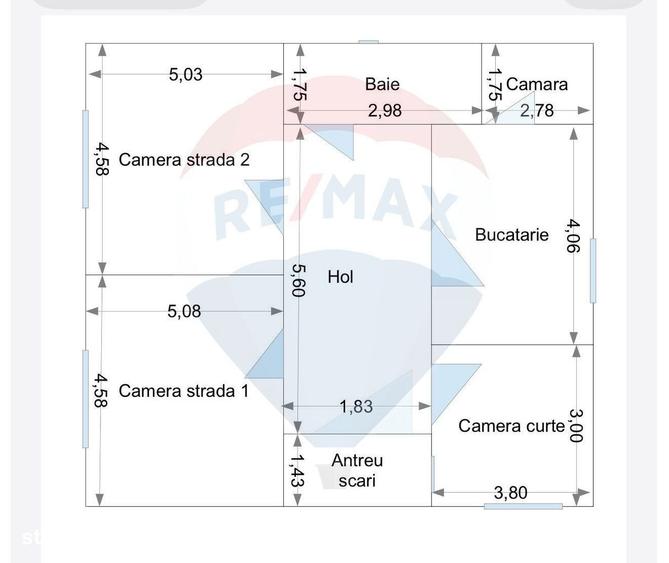 Casa cu 3 camere de inchiriat pe Str.Teliuc/Sibiu - 2