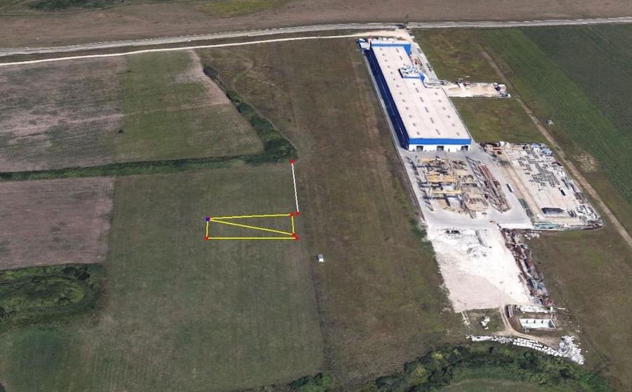 Teren de vanzare in Dumbravita . TIMIS - 30 euro / mp - 8