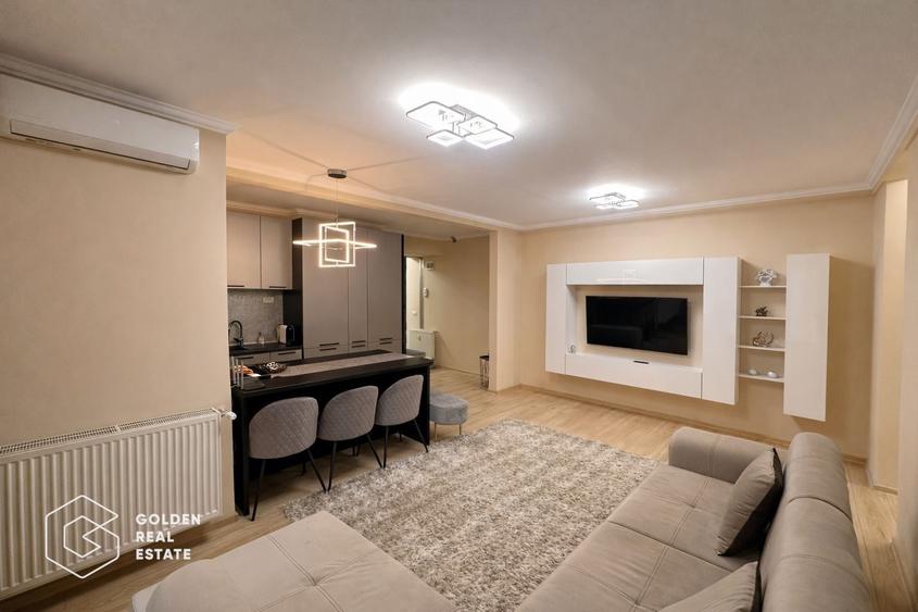 Apartament superb, BERMO, 2 camere, etaj 1, totul nou, centrala proprie, balcon - 2