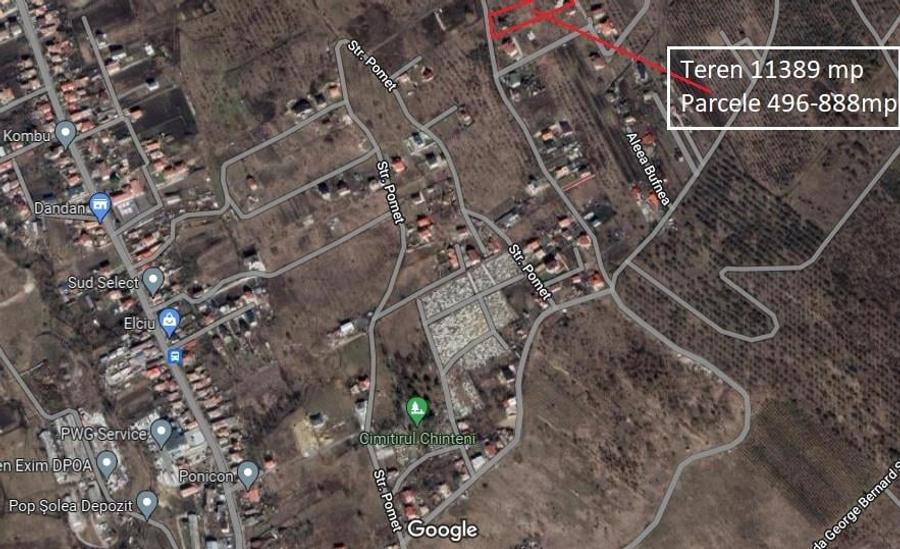 Comision 0%. Teren extravilan de vanzare in Iris, str. Pomet - 4