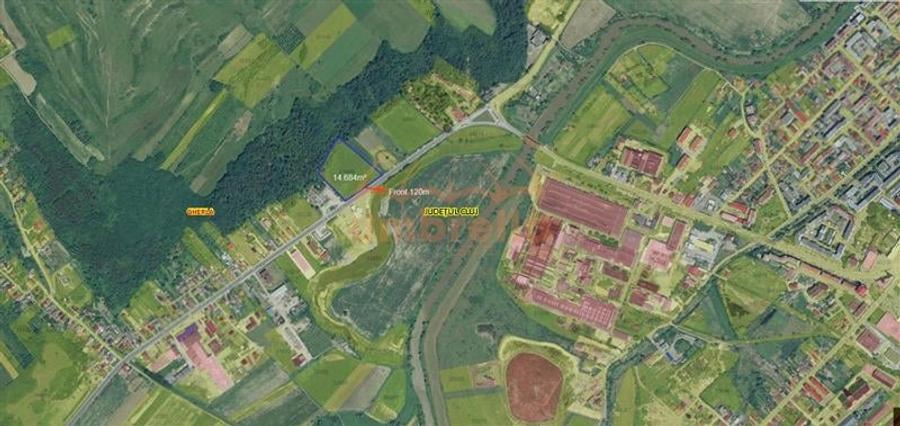 Teren de vanzare  in Gherla, Strada Clujului 14.684/? - 3
