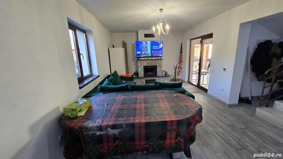 Casa noua 110 MP Utili, 10 km de statiunea Cheia, 1270 mp curte, 5 camere, 2 bai, 380V, 220 - 7