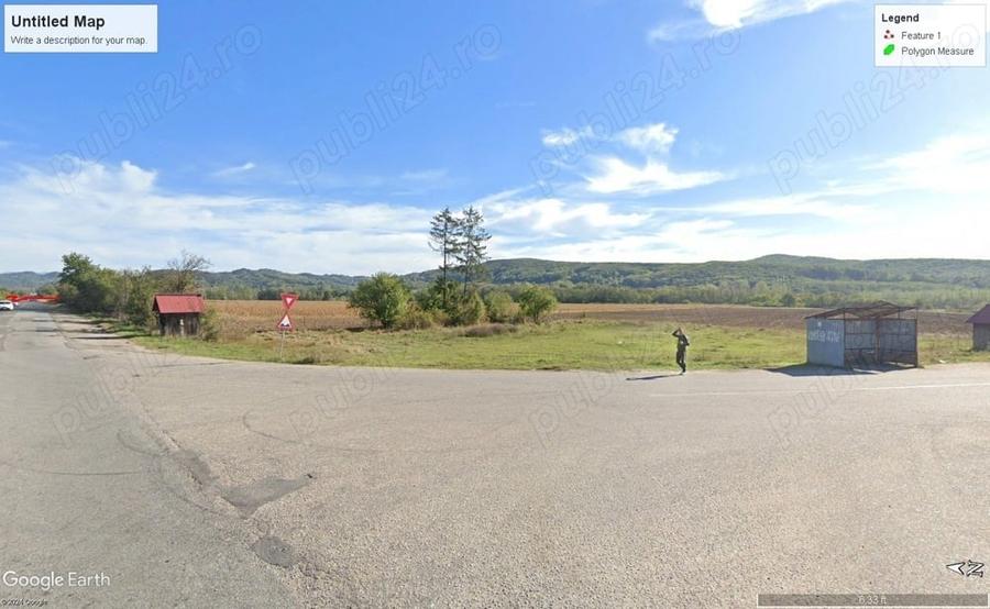 InCHIRIEz teren PARCARE TIR, 50 front la DN73C, 1km de nod Tigveni D73C-A1 - 1