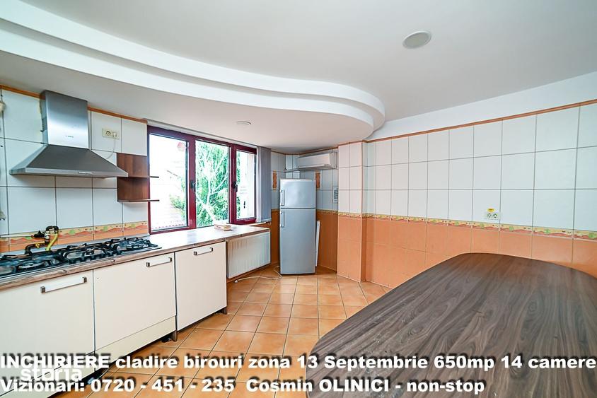 Spatii birouri de inchiriat zona 13 Septembrie I S+P+3 I 650 util - 7