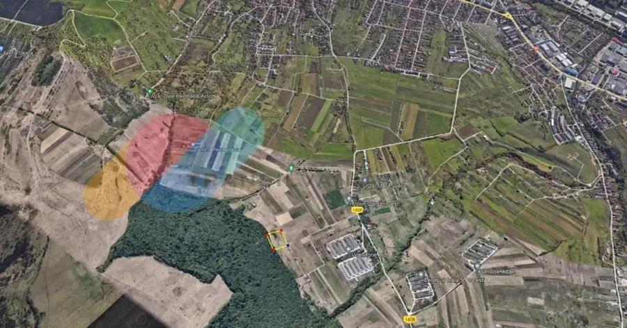 Teren intravilan cu view 2000 mp+300 mp de padure in Lomb - 2