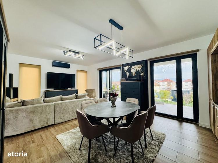 Casa pe un singur nivel | 550 mp teren| Priveliste superba catre munti - 4