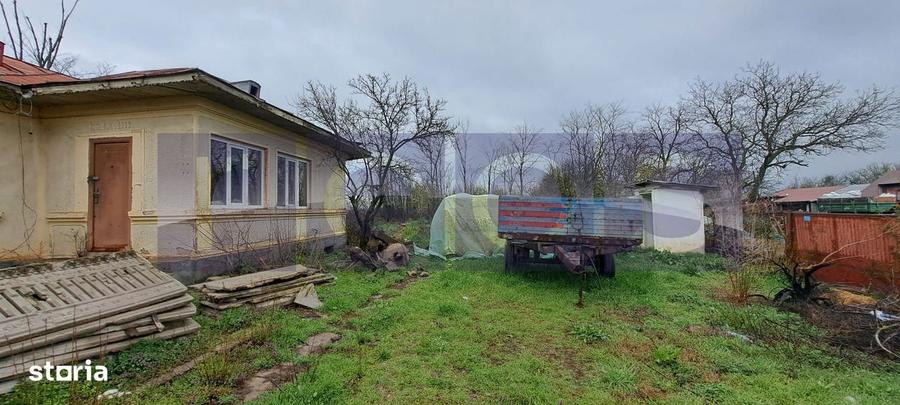 CASA CU TEREN 4000 MP | DESCHIDERE LA SOSEA PRINCIPALA | COMUNA STEJAR - 4
