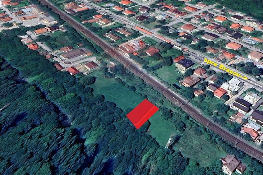 Teren intravilan cu vedere spectaculoasa spre Crucea Caraiman - 7