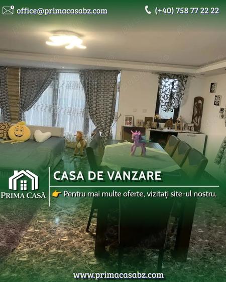 Vila in comuna Posta Calnau BZ teren 1590mp SC=250mp finisaje moderne - 1