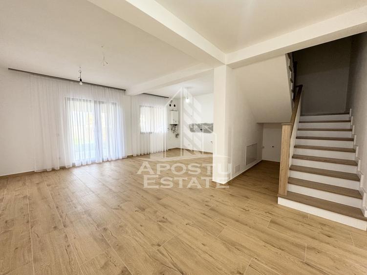 Duplex cu 5 camere si 3 bai, 300mp teren complet finisat in Giroc. - 1