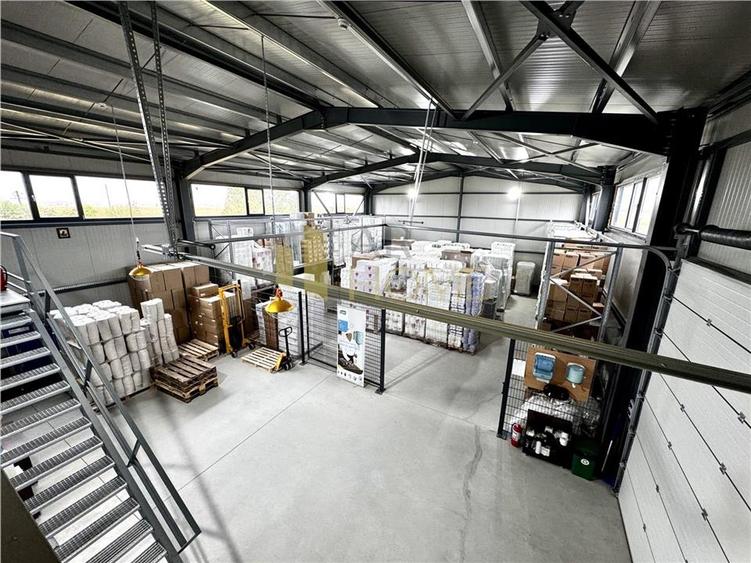 Vanzare hala industriala cu platforma betonata, in Paulestii Noi, acces tir - 1