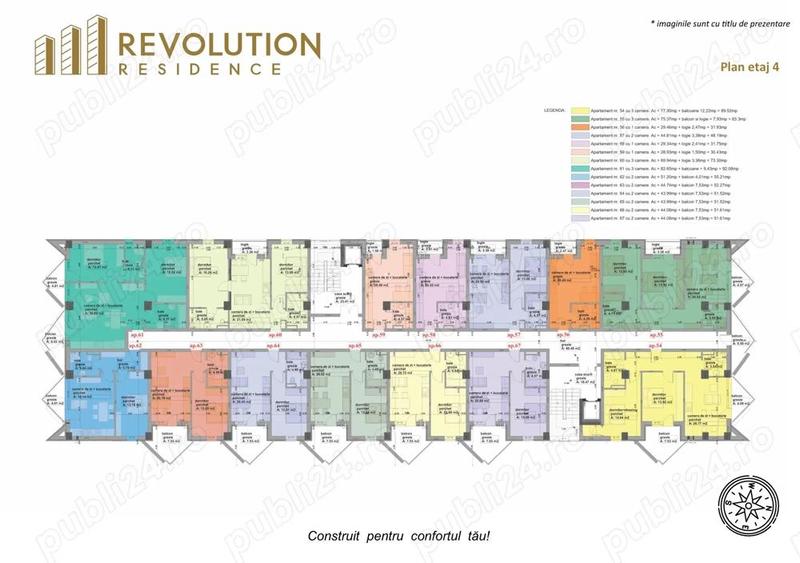 COMISION 0% - Apartamente 3 camere - str.Vasile Alecsandri 72B, Baia Mare - 4