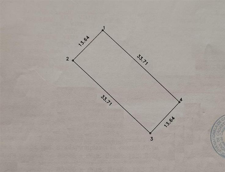 Teren intravilan 460 mp, deschidere 13,64 m, Brailita - 1