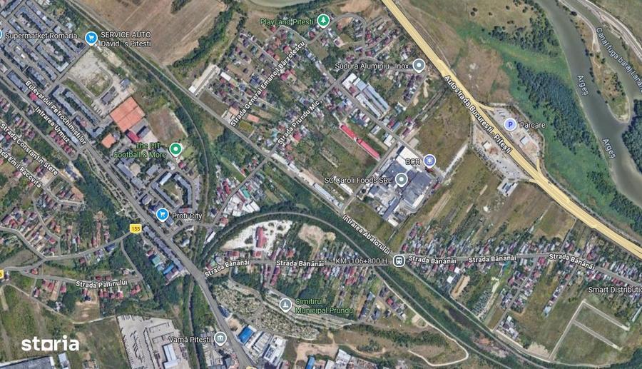 Vand teren intravilan zona Prundu Mic, S=500mp, stradal - 4