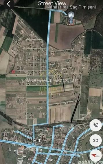 Parcele teren pentru constructie casa duplex I Sag Manastire