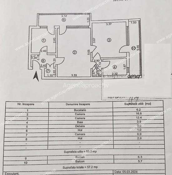 Apartament cu 2 camere in Micro 16, etaj 2, 2 balcoane! Apartament cu 2 camere in Micro 16, etaj 2, 2 balcoane!