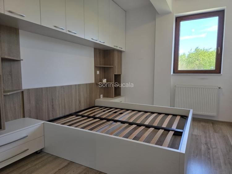 Apartament cu 2 camere semidecomandat, mobilat în Baciu