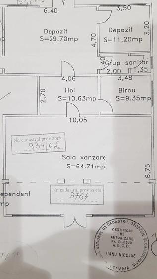 Spațiu comercial, de 130 mp, în Radu Negru