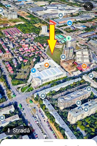 Teren Construcții intravilan de 6300 mp, în Drumul Taberei
