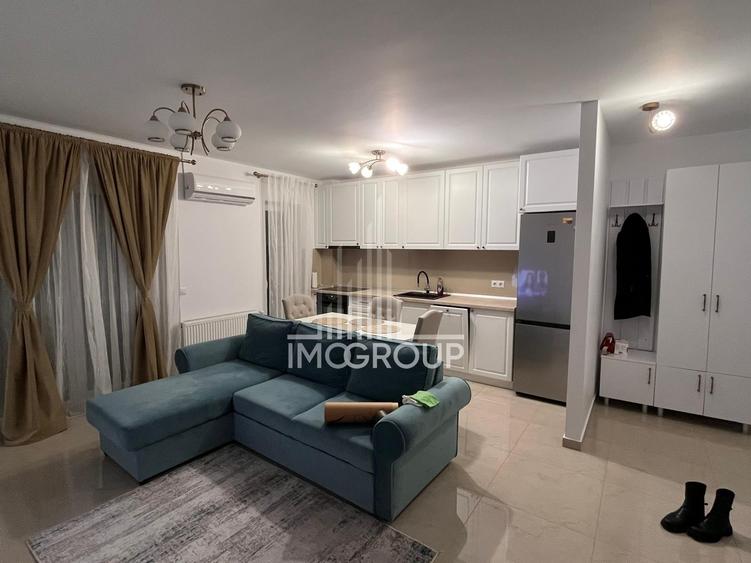 Apartament cu 2 camere semidecomandat, mobilat în Europa