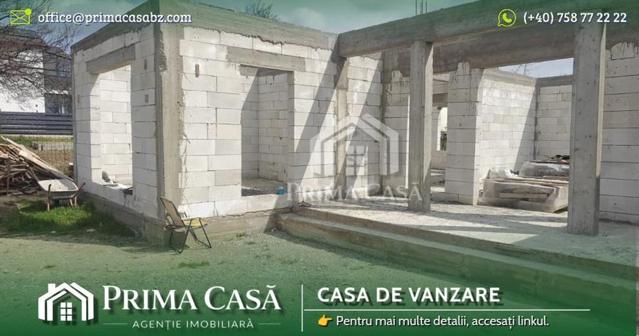 Casa in constructie si teren in Vernesti BZ SC=150mp teren=509mp d=20m - 3