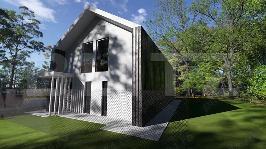 Casa pasiva cu pompa caldura Harman, p+1, in constructie, se vinde la cheie - 1