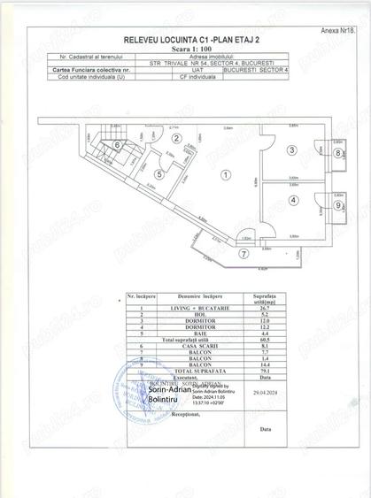 SUPER OFERTA Vand cladire p+2,cu 3 ap - 8