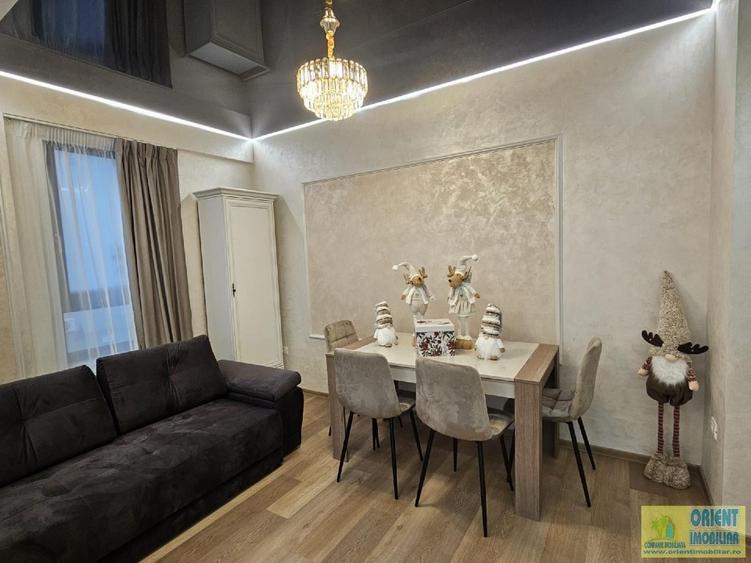 Faleza Nord, decomandat, 2 camere, etaj 1, 70mp, mobilat modern, parcare - 1