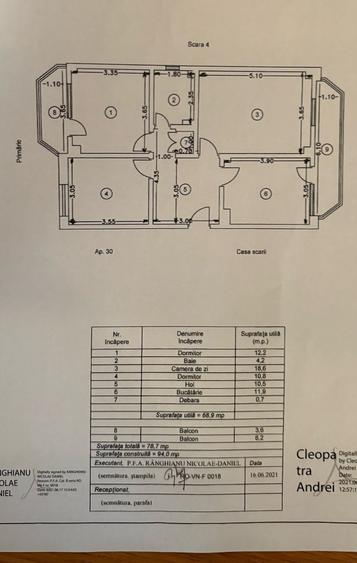 Apartament 3 camere central - boxa - garaj - 6