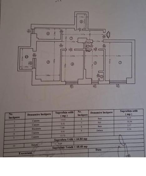 Apartament 3 camere Centru - Independentei - 2