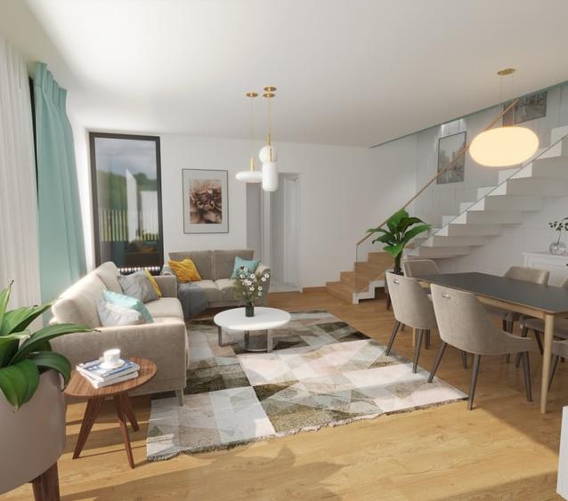 Casa de vanzare cu 4 camere,3 bai, semi finisata, zona Penny- Micesti Alba - 4