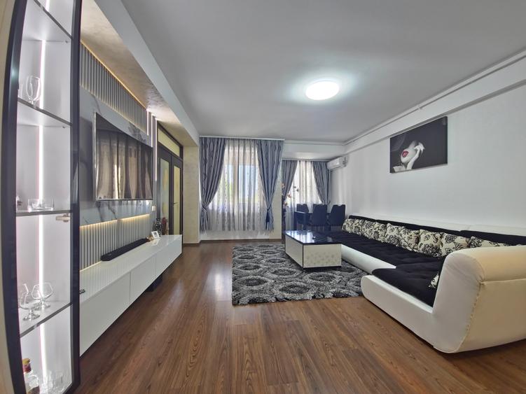 Tomis Plus, parter înalt  3 camere  76 mp, mobilat utilat  complet - 4