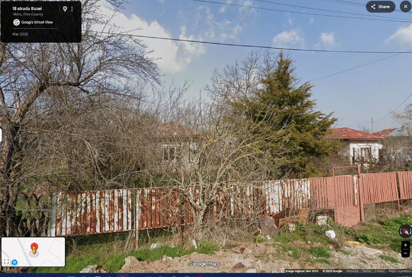 Casa si curte loc Vidra 5500mp - 2