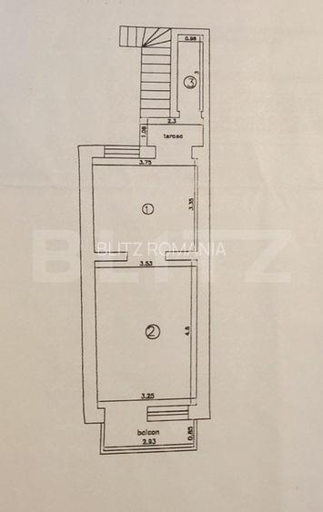 Spatiu de vanzare, 2 camere, 31 mp, zona-ultracentral Spatiu de vanzare, 2 camere, 31 mp, zona-ultracentral