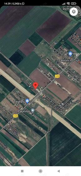 Teren de vanzare in Domesti-Teghes, langa A0 - 2