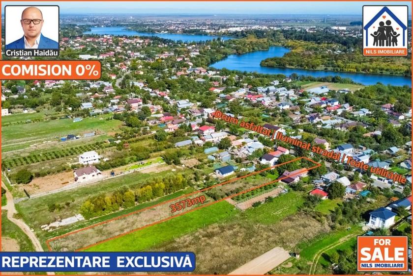 Teren intravilan | 3573mp | Toate utilitatile! | Buftea IF - 1