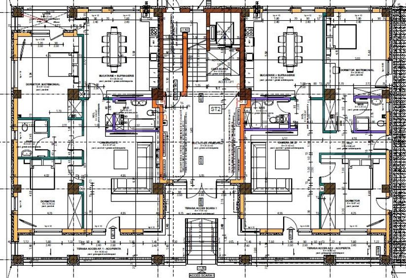 Spatiu comercial de inchiriat, 3 incaperi, 125 mp, parcare, zona Mall Vivo