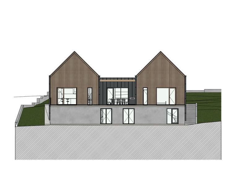 Teren cu fundatie si proiect autorizat pentru cabana lemn -Balcesti, Cluj - 10