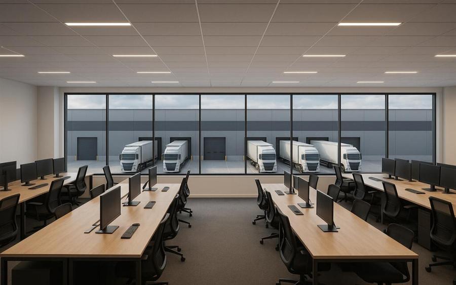 Spatii industriale si birouri 3400 mp in Popesti-Leordeni - 1