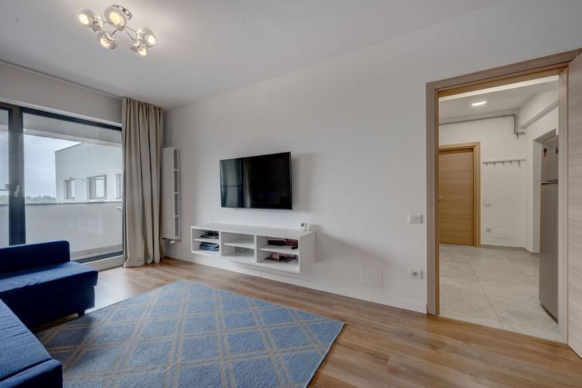 Penthouse cu 2 camere decomandat, mobilat în Apărătorii Patriei