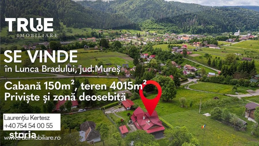 Cabana de vanzare, 150m2, teren 4015m2, Lunca Bradului! - 17