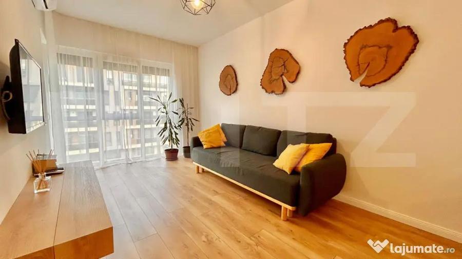 Apartament 2 camere modern, incalzire in pardoseala, loc - 2