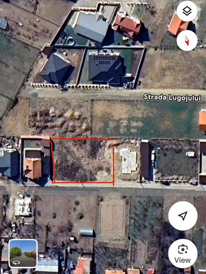 Teren de vanzare de 500 mp , pret / parcela .Usor neg - 8