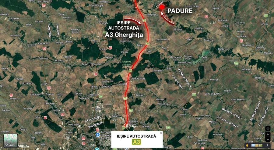 Padure perfecta pentru tiny house Prahova langa Autostrada A3 - 1