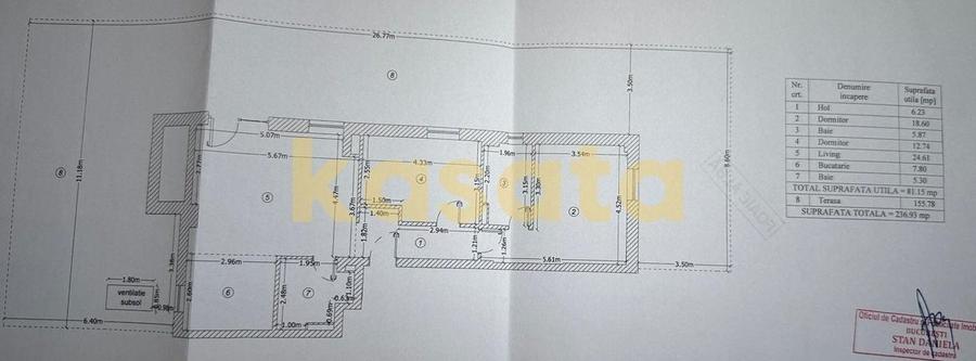 3 camere I 81 utili I gradina proprie 155mp I Gramont I Parcul Carol - 27