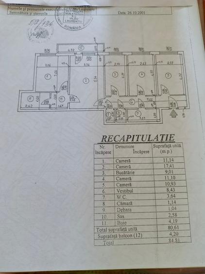 Vanzare apartament 4 camere Militari Uverturii - 14